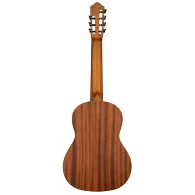 Ortega R133-7 Pro Solid Spruce Top Nato Neck Nylon 7-String Classical Acoustic Guitar w/Gig Bag image 5