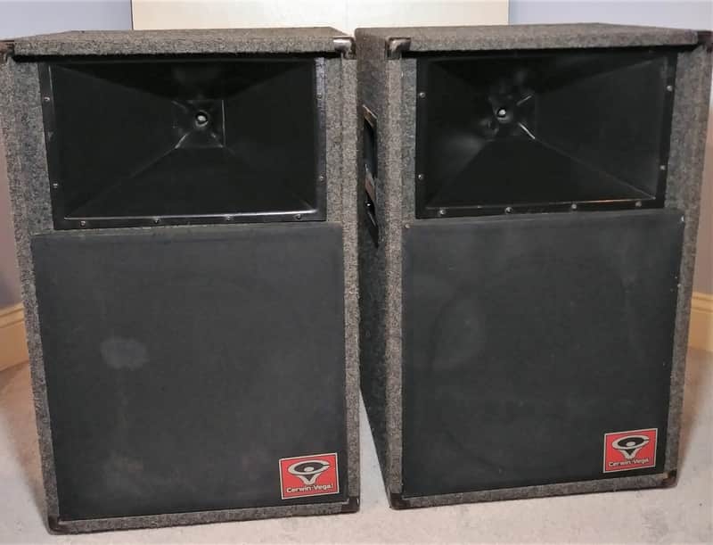 Cerwin-Vega V15 Passive 15" Speakers 1980's image 1