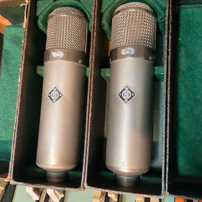 Neumann U47 TUBE  MATCHED! LONG BODY   # 2730 # 2731  MICROPHONE VINTAGE image 5