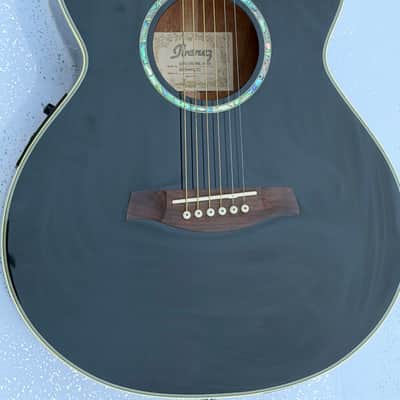Ibanez AEG 10E Electro-acoustic guitar 2005 - Black image 2