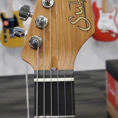 Suhr Firehouse Guitars Exclusive Modern T Flame Maple, Aged Cherry Burst w/ Case image 3