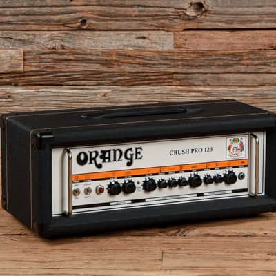 NOS STILL IN BOX Orange Crush Pro 120 2-Channel 120-Watt Guitar Amp Head 2013 - 2023 - Black image 1