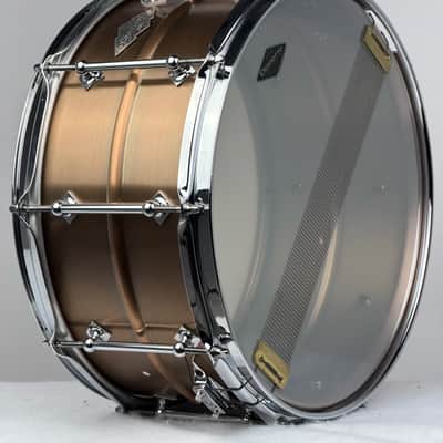 Craviotto 7x14" AK Masters Bronze Snare Drum image 8