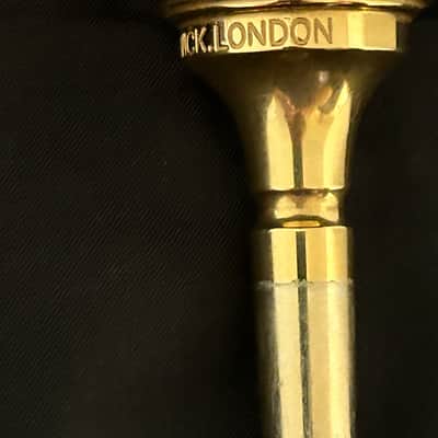 Denis Wick Denis Wick Cornet Mouthpiece, 4 2025 - Gold Plate (24k), Satin Finish image 6