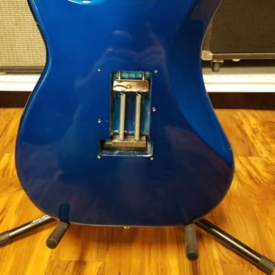 Kramer Focus 3000 MIJ! 1980's Gloss Blue Serious Shredder! image 7