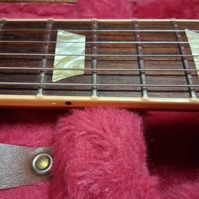 2016 Gibson Les Paul Traditional Plain Top Zebra Lemon Burst image 6