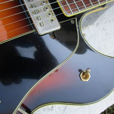 Ventura Jazz Guitar, 1970's, Japan, Matsumoku Factory. 17" Body, Plays & Sounds Good image 7