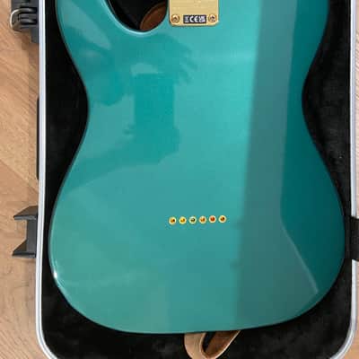 MINT Squier 40th Anniversary Gold Edition Telecaster 2022 - Sherwood Green image 10