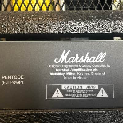 Marshall DSL15H 2-Channel 15-Watt Guitar Amp Head 2012 - 2017 - Black image 11