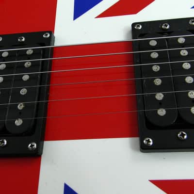 Washburn Lyon Limited Edition Def Leppard Union Jack British Flag Guitar Body image 5