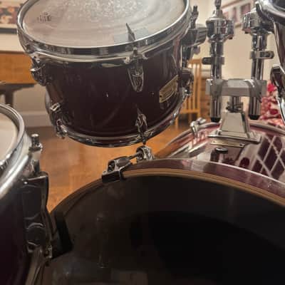 Yamaha 5 piece stage set 2024 - Cranberry red birch image 9
