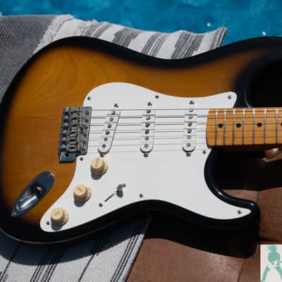 1990's Fender ST57-70TX (Texas Special PU's)  - Made in Japan - Pro Set Up w Perfect Frets/Action/Intonation! image 5