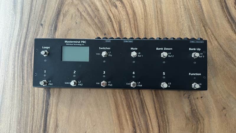 RJM Mastermind PBC 10-Loop Switcher - Black image 1