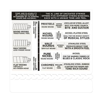 D'Addario EXL110W Nickel Wound Electric Guitar Strings, Wound 3rd, Regular Light, 10-46 image 4