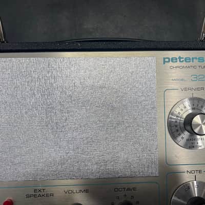 Peterson Vintage Model 320 Chromatic Tuner - black - Working perfectly. image 3