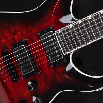 ESP E-II Horizon NT-II STBCSB - See Thru Black Cherry Sunburst image 23