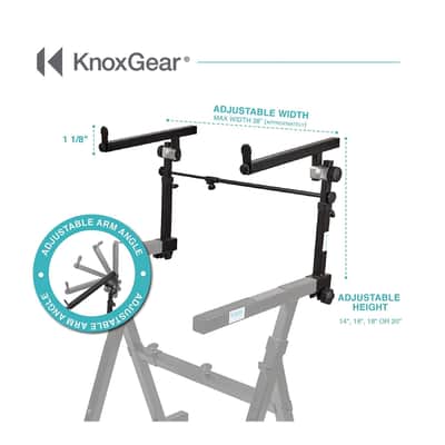 Knox Gear Second Tier for KN-KS03 Z Style Keyboard Stand image 6
