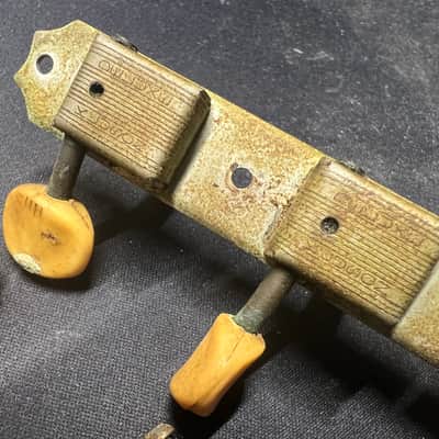 1960's Kluson Deluxe Double Line Strip Tuners - Nickel image 2