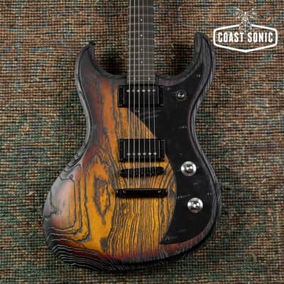 2026 Dunable Guitars Gnarwahl DE Baritone Sandblast amber tobacco, swamp ash, w/ Hardcase image 1