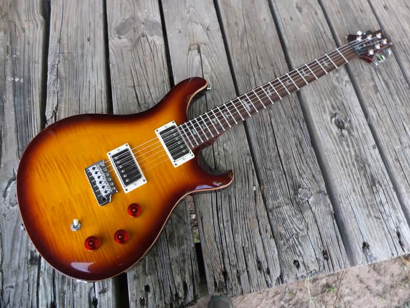PRS SE DGT David Grissom Tremolo Signature 2023 - Present - McCarty Tobacco Sunburst image 1