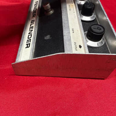 1976 Fender Blender RARE 3 Knob Fuzz - Silver image 7
