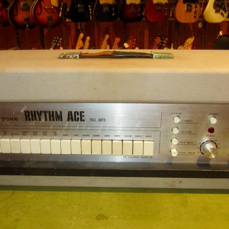 1969 Ace Electronics Rhythm Ace FR-1 White