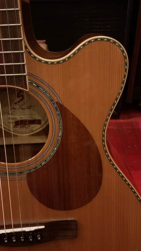 Samick OM-15CE Greg Bennett Design Acoustic Electric Guitar | Reverb