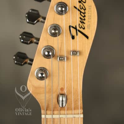 1987 Fender Made in Japan Telecaster Custom Black MIJ image 3