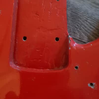 Vintage 1962 Fender Precision Bass body 1961 1963 1964 1965 1966 image 9