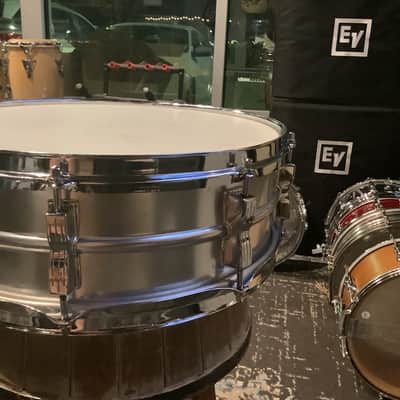 Ludwig Acrolite Keystone - S/N- 1965 - Alum Matte - 5x14 - #1921 image 7