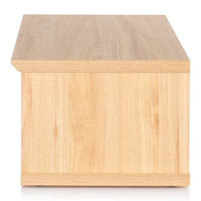 Gator Elite Furniture Series 4U Desktop Studio Rack - Natural Maple Matte Finish image 3