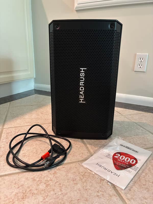 Headrush FRFR-108 2000-Watt 1x8" Active Guitar Speaker Cabinet 2010s Black image 1