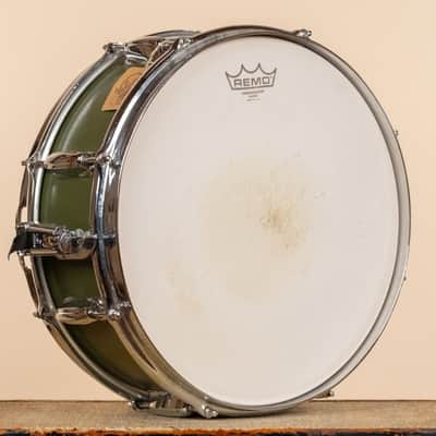 1990s Slingerland Nashville Era Radio King Refinished in Forest Green - 5.5x14 image 5