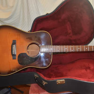 martin/sigma dm5s acoustic guitar sunburst image 1