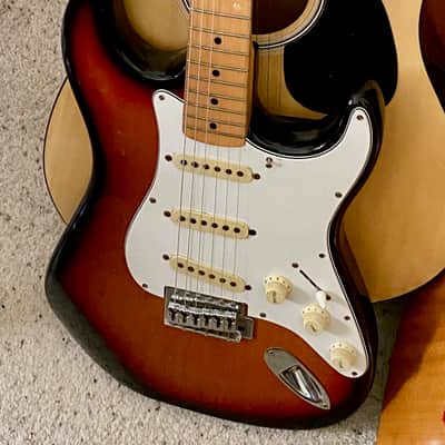 1980's Harmony H80T Strat Style Electric Guitar image 1