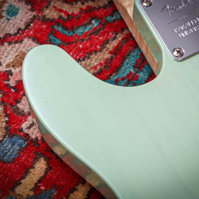 FENDER USA FSR Parallel Universe II Magico Telecaster "Trans Surf Green + Maple" (2020) image 17