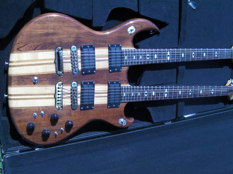 Aria Aria Pro II Super Twin Double Neck 6/12 String 1981 image 1