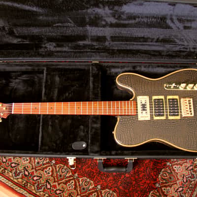Say Hello to 'Big Al', my Full~Tilt~Tele', 2024, Fully Loaded, Upholstered 'Tele-Gator', Handcrafted Custom Telecaster image 4