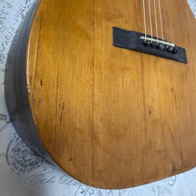 Harwood Parlor Guitar Circa 1895 - 1915 Ser #4512 Solid Brazilian Rosewood Back & Sides Premium Taylor Hard Shell Case image 16