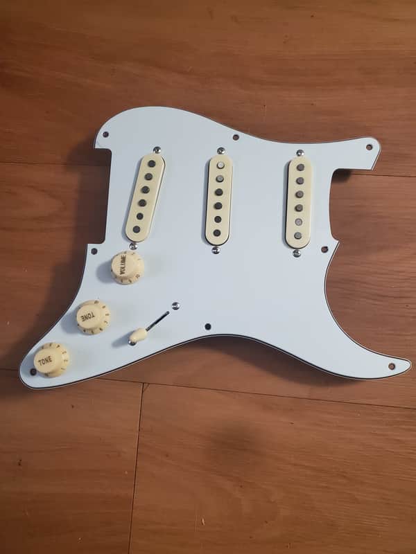 Tex/Mex Pre-wired Loaded Pickguard for Strats and Strat styles image 1