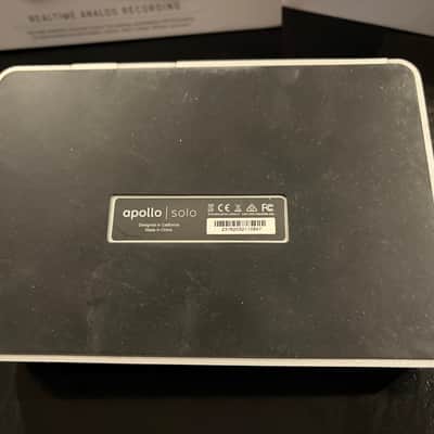 Universal Audio Apollo Solo Heritage Edition Thunderbolt 3 Audio Interface 2020 - Present - Silver image 6