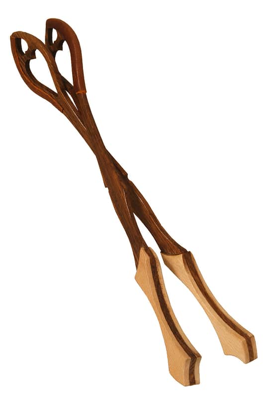 Dulcimer Hammers, Hearts, Rosewood image 1