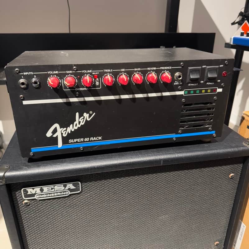 Fender Super 60 Rack Testata per chitarra image 1