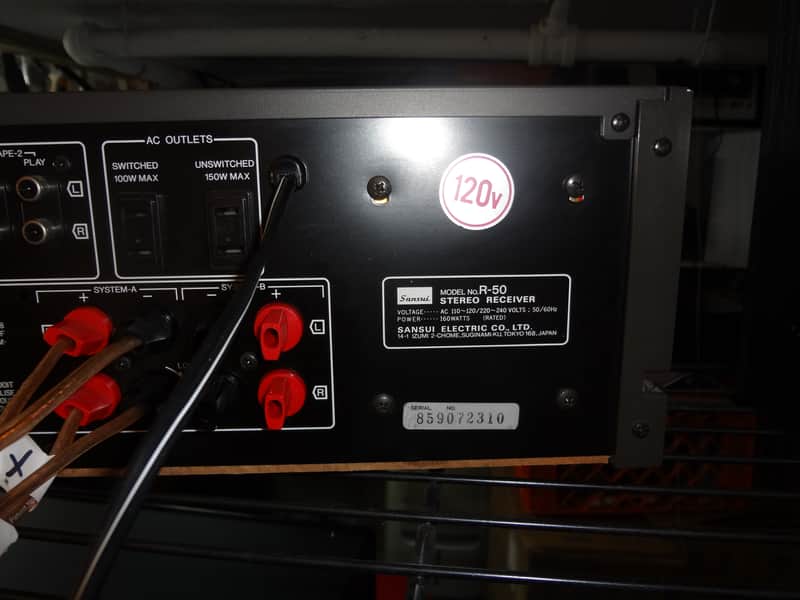 Sansui - R-50 Récepteur stéréo à semi-conducteurs