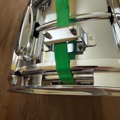Tama Rockstar 14" x 6.5" Steel Snare Drum RS165 Evans Free Shipping image 11