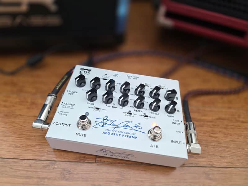 EBS Stanley Clark Signature Acoustic Preamp Pedal image 1