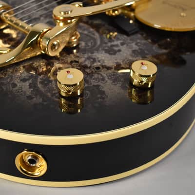 Gretsch G6134TG Limited Edition Paisley Penguin 2023 Black Paisley image 8
