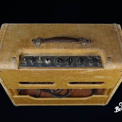 ALL ORIGINAL! 1957 Fender 5E3 Deluxe Tweed image 8