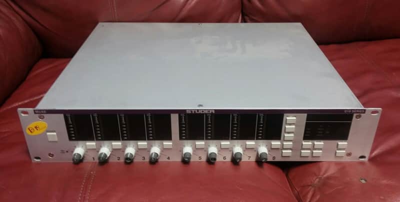 Studer D19 Mic-AD 8-Channel Microphone PreAmplifier/Converter/Preamp MicAD- Free Shipping! image 1