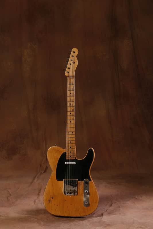 Nacho Banos Nachocaster Nachoguitars 1952 Telecaster style replica image 1